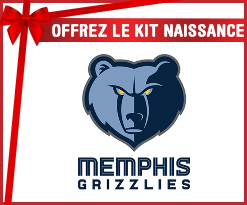 kit naissance Memphis Grizzlies bebé personalizado