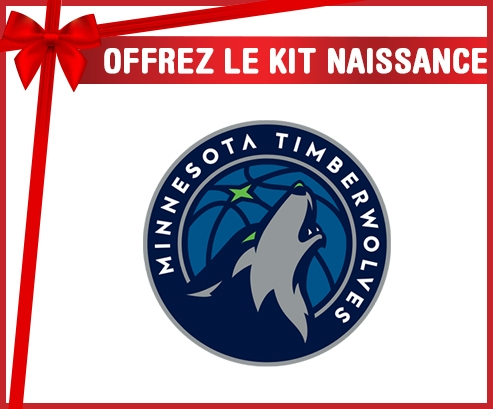 kit naissance bebé personalizado Minnesota Timberwolves