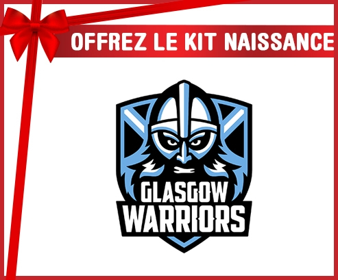 kit naissance bebé personalizado Glasgow Warriors Rugby