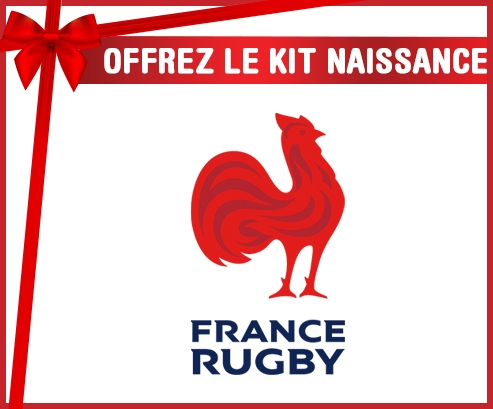 kit naissance bebé personalizado France Rugby XV