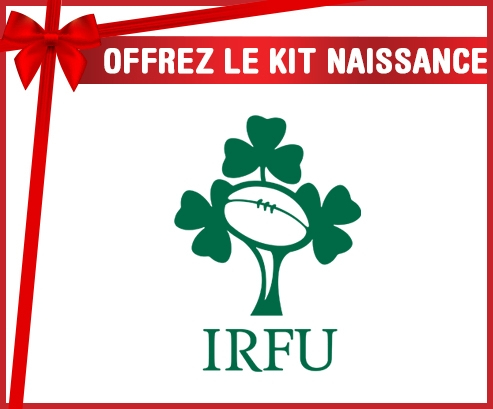 kit naissance bebé personalizado Irish Rugby XV