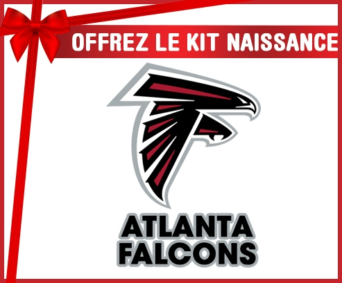 kit naissance bebé personalizado Atlanta Falcons