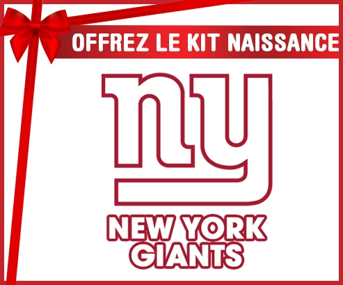 New York Giants kit naissance de bebé personalizados