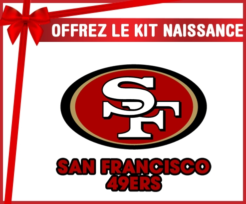 kit naissance san Francisco 49ers bebé personalizado