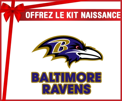kit naissance Baltimore Ravens bebé personalizado