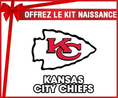 kit naissance bebé personalizado de los Kansas City Chiefs