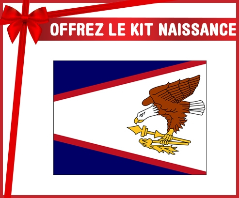 kit naissance bebé personalizado de samoa americana