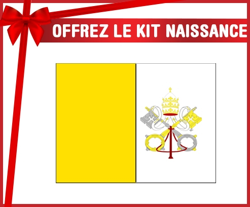 kit naissance bandera de la Santa Sede de la Santa Sede