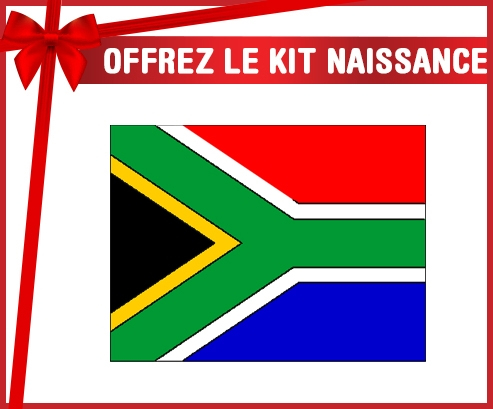 kit naissance bandera de bebé personalizada Sudáfrica