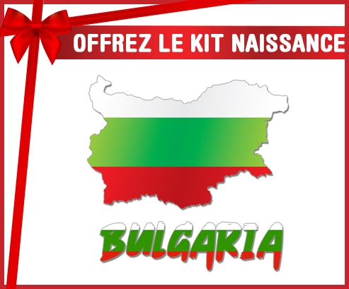 kit naissance mapas personalizados del bebé Bulgaria