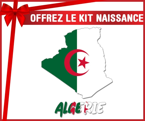 kit naissance mapas personalizados del bebé Algerie