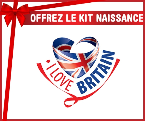 kit naissance bebé personalizado amo a Gran Bretaña