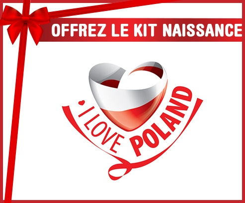 kit naissance bebé personalizado que amo Polonia