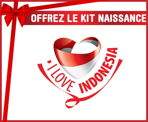 kit naissance bebé personalizado que amo Indonesia
