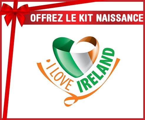 kit naissance bebé personalizado que amo Irland