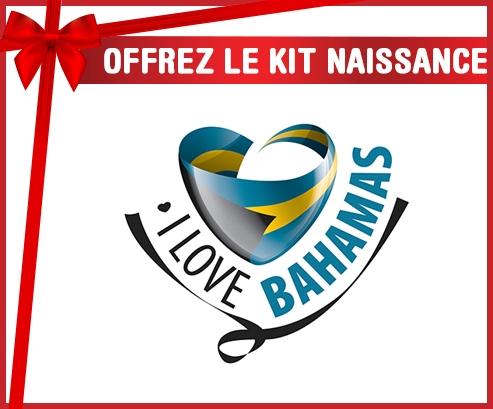 kit naissance bebé personalizado que amo Bahamas