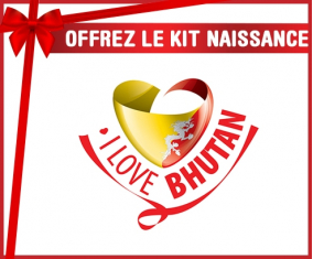 kit naissance bebé personalizado que amo Bután