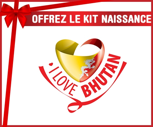 kit naissance bebé personalizado que amo Bután