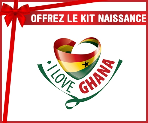 kit naissance bebé personalizado que amo Ghana