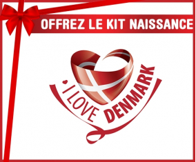 kit naissance bebé personalizado que amo Dinamarca