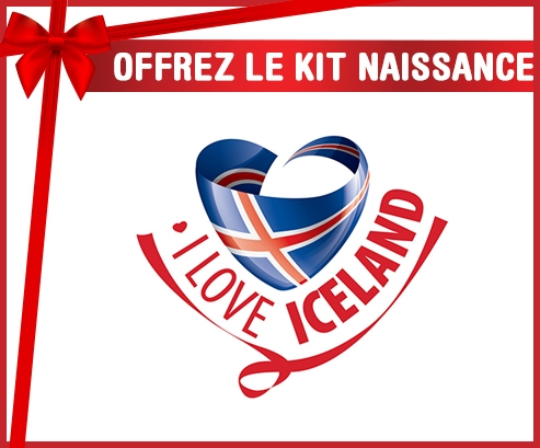 kit naissance bebé personalizado que amo Islandia