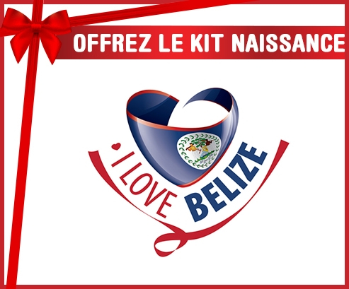 kit naissance bebé personalizado que amo Belice