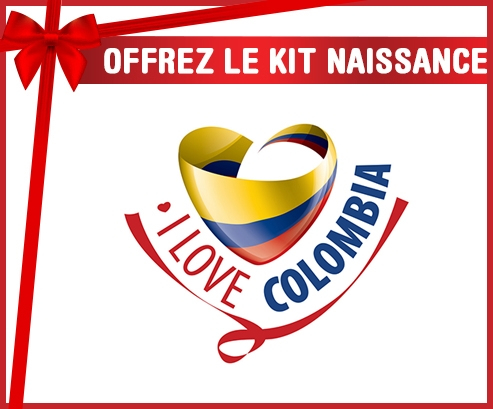 kit naissance bebé personalizado que amo Colombia