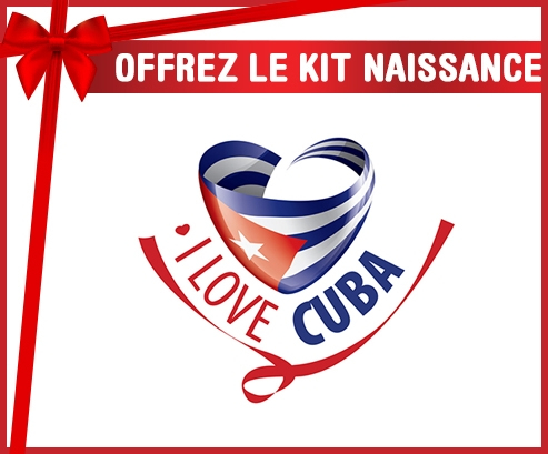 kit naissance bebé personalizado amo Cuba