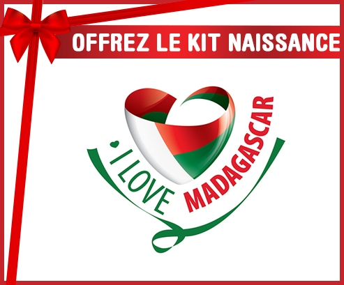 kit naissance bebé personalizado que amo Madagascar