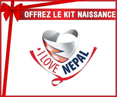 kit naissance bebé personalizado que amo Nepal