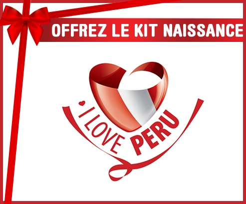 kit naissance bebé personalizado que amo Perú