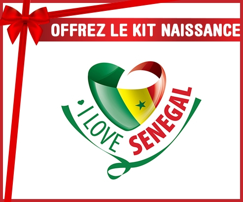 kit naissance bebé personalizado que amo Senegal