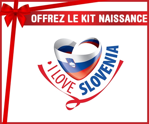 kit naissance bebé personalizado que amo Eslovenia