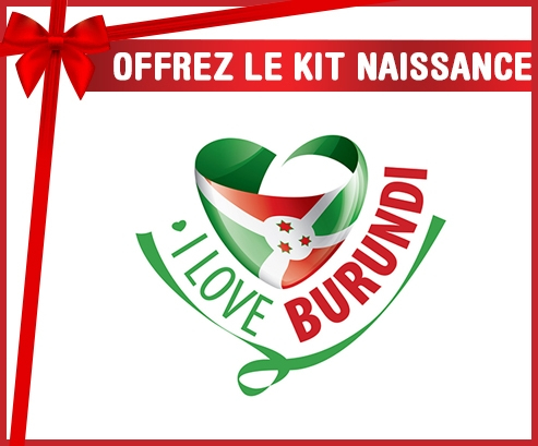 kit naissance bebé personalizado que amo Burundi