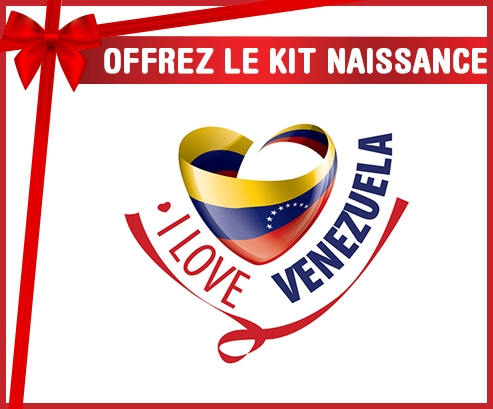 kit naissance bebé personalizado que amo Venezuela