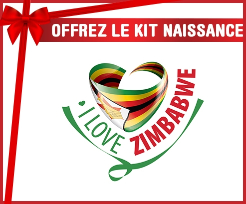 kit naissance bebé personalizado que amo Zimbabue