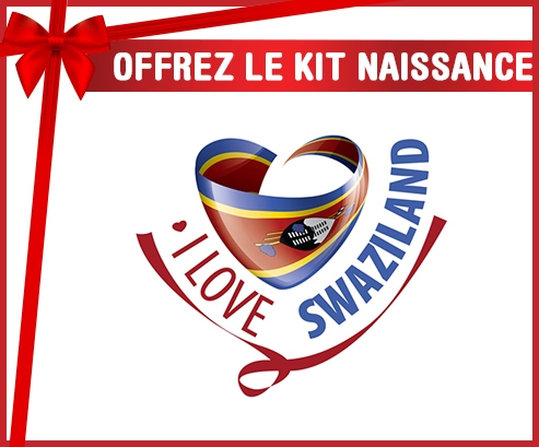 kit naissance bebé personalizado que amo Swazilandia