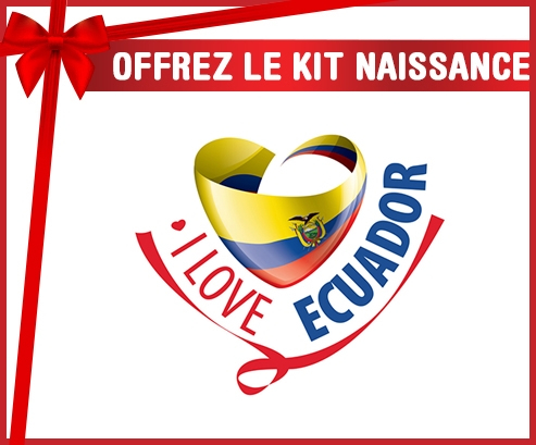 kit naissance bebé personalizado que amo Ecuador