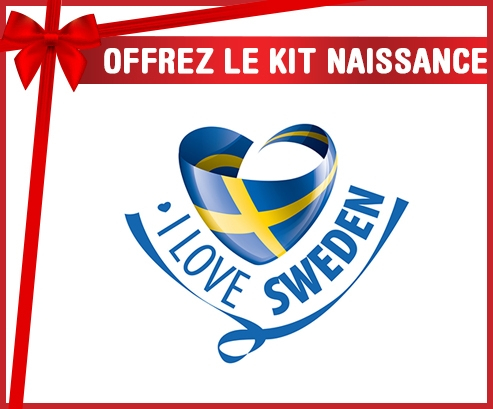 kit naissance bebé personalizado que amo Suecia