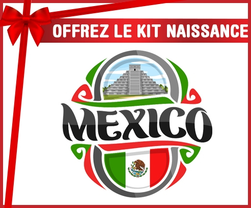 kit naissance bebé personalizado Flag México