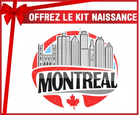 kit naissance Ciudad del Bebé Personalizado de Montreal