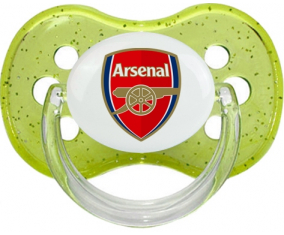 Arsenal Football Club chupa lentejuelas verdes cherry