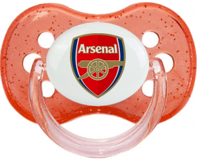 Arsenal Football Club chupa lentejuelas de cereza roja