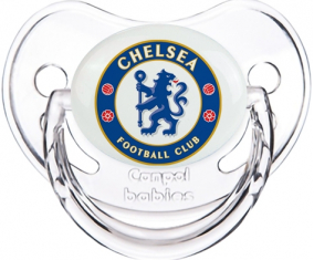 Chelsea Football Club Tetine Fisiológico Transparente Clásico