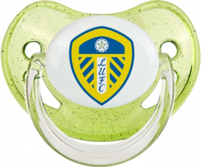Leeds United Football Club Lentejuelas Verde Tetina Fisiológica