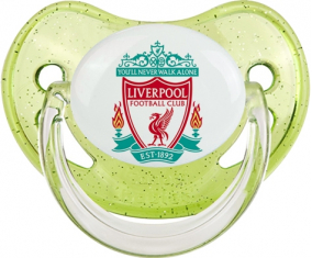 Liverpool Football Club Verde Lentejuelas Pirología Lollipop