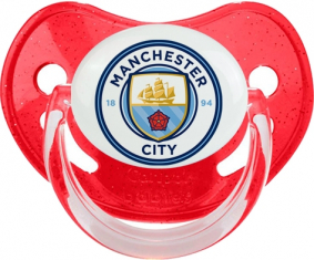Manchester City Football Club Red Sequined Physiological Lollipop