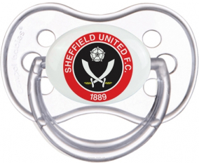 Sheffield United Football Club Anatómico Tetine Transparent Classic