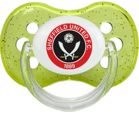 Sheffield United Football Club Glitter Green Cherry Lollipop