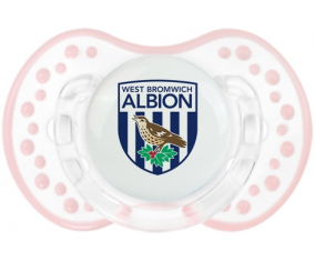 West Bromwich Albion Football Club Tetine lovi dynamic clásico retro-blanco-rosa-tierno